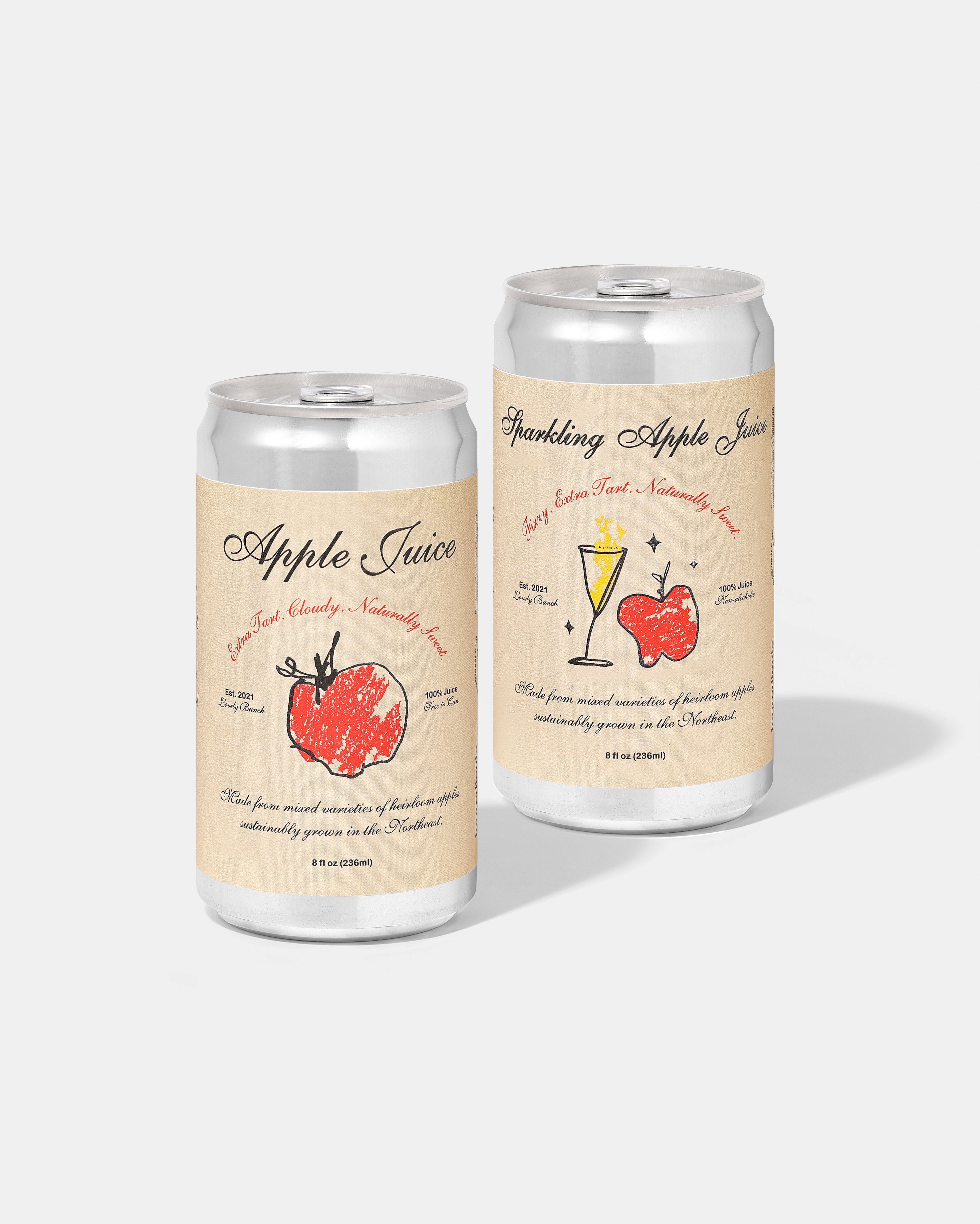 Mixed Still & Sparkling Apple Juice (16-pack)