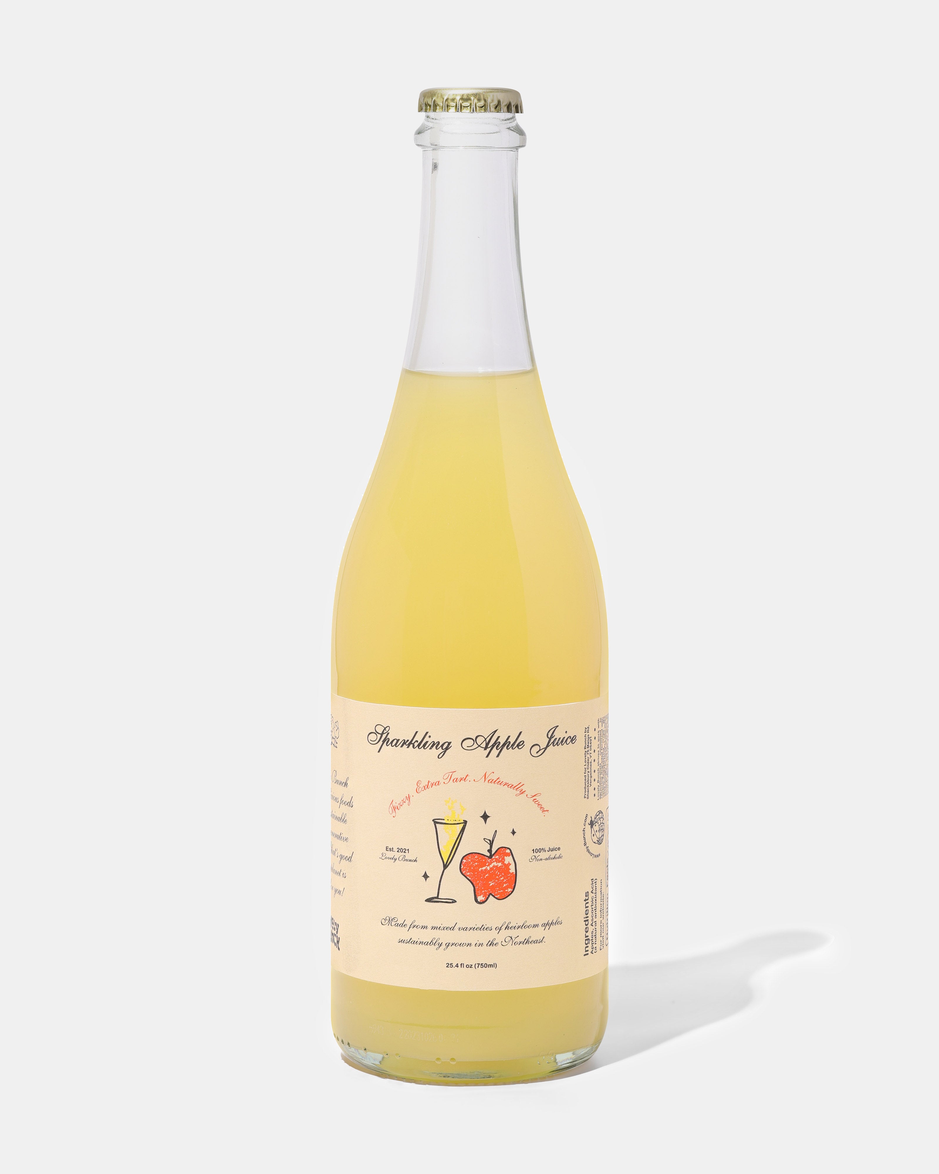 Sparkling Apple Juice (750ml Bottle)